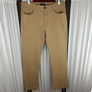 Blue Saks Fifth Avenue Chinos, Hickory, Men's Size 36
